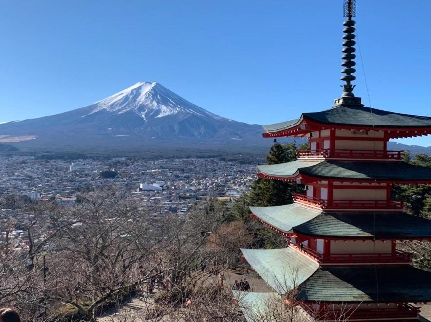 富士山を眺められる宿 ゲストハウス花水木 Nishikatsura Exterior photo